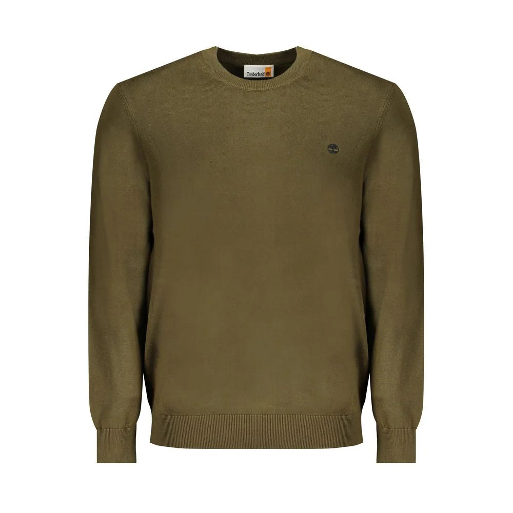 Timberland Green Cotton Sweater - Sweatshirts
