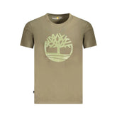 Timberland Green Cotton T-Shirt