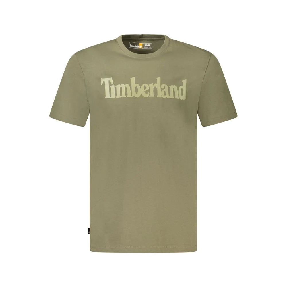 Timberland Green Cotton T-Shirt - T-Shirts
