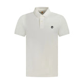 Timberland White Cotton Men Polo Shirt - Polos