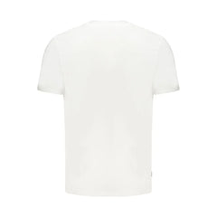 Timberland White Cotton Men T-Shirt - T-Shirts