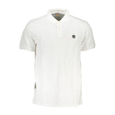 Timberland White Cotton Polo Shirt - M - Polos