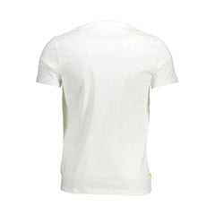Timberland White Organic Cotton Men T-Shirt - S - T-Shirts