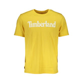 Timberland Yellow Cotton T-Shirt - XL - T-Shirts