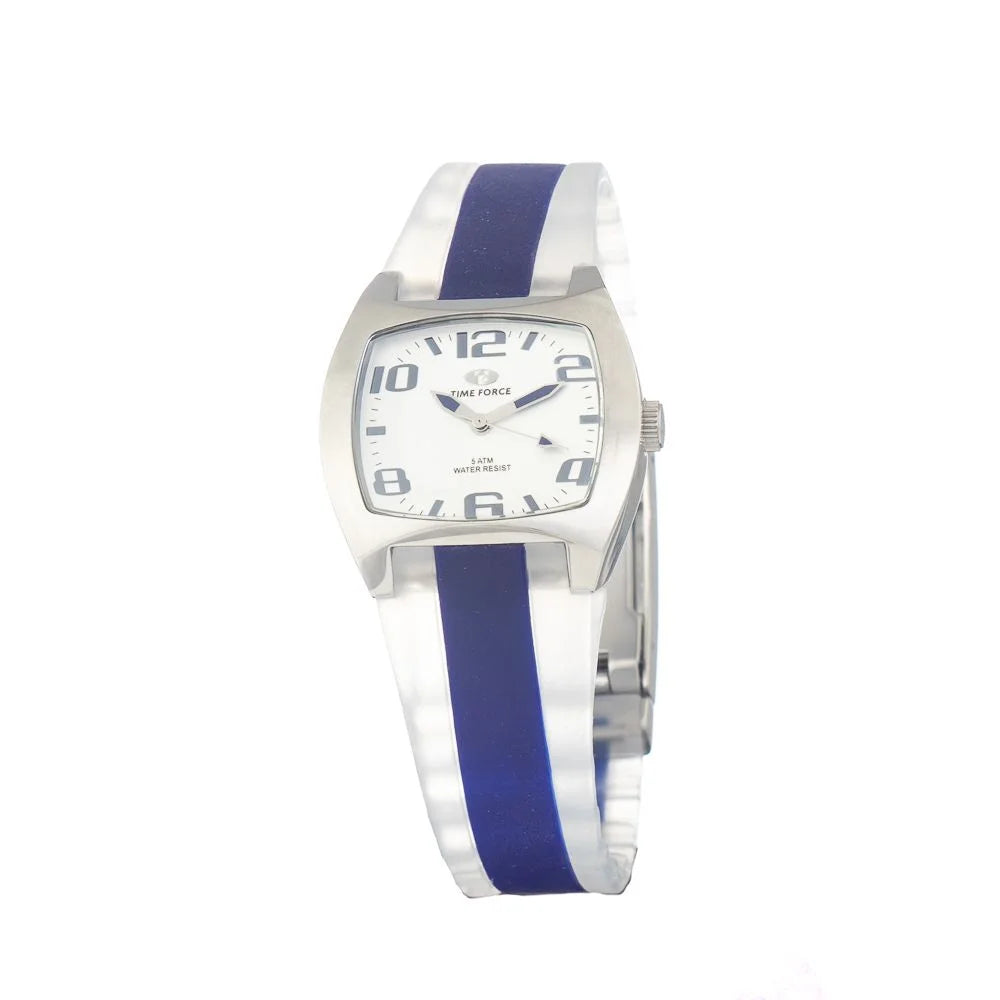 Time Force Blue Rubber Watch