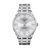 Tissot Gray Stainless Steel Dress Watch