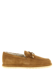 Tod’s Beige Calfskin Slip-On Loafers - EU39/US9