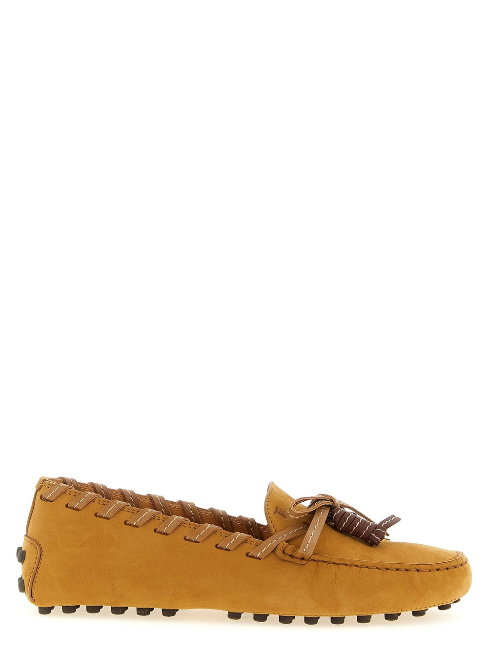 Tod’s Beige Calfskin Slip-On Loafers - EU39/US9