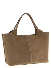 Tod’s Beige Calfskin Tote Bag