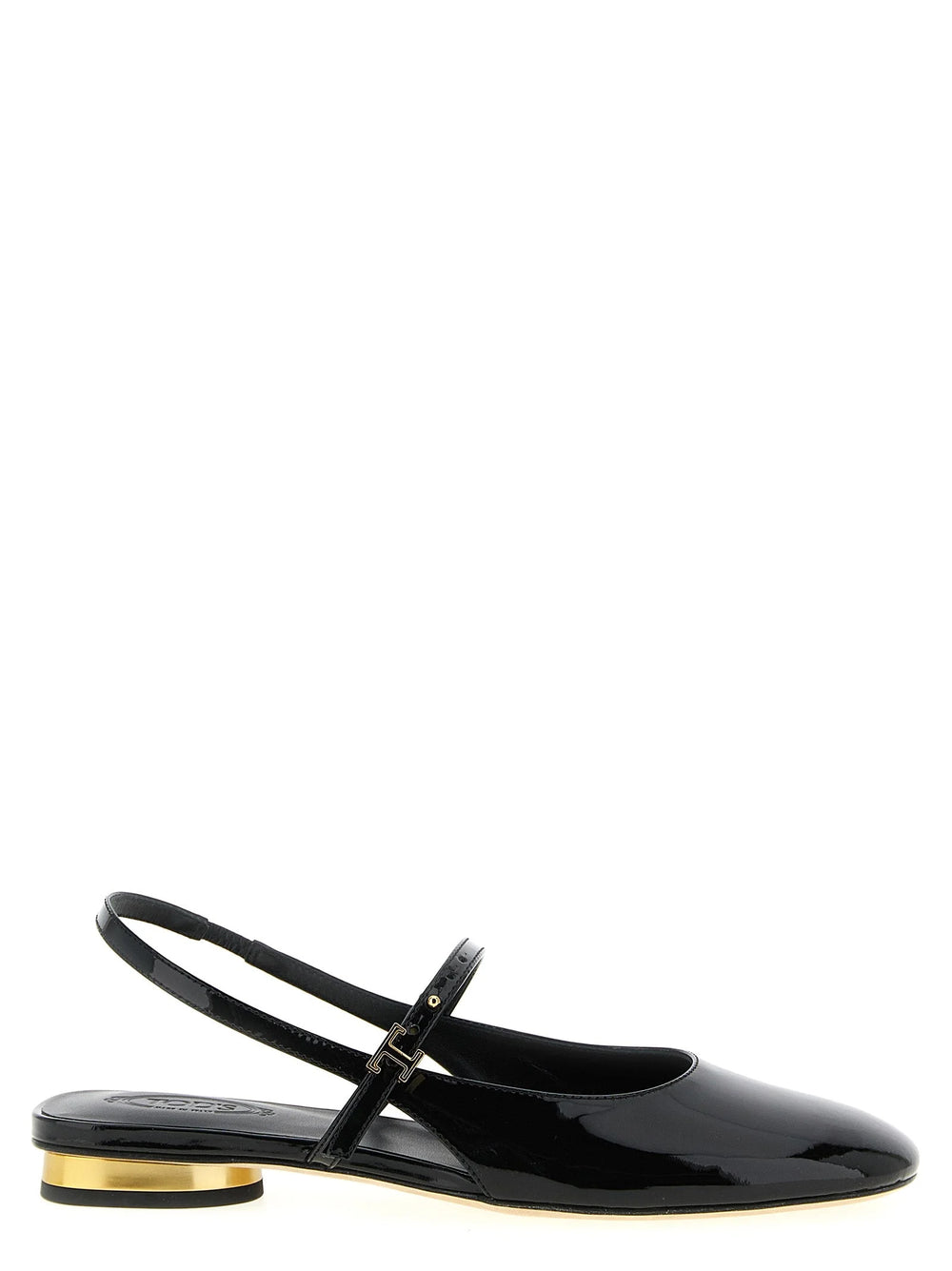Tod’s Black Calfskin Ballet Flats