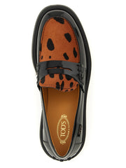 Tod’s Black Calfskin Slip-On Loafers - EU37/US7
