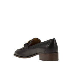 Tod’s Black Calfskin Slip-On Loafers - EU40/US10