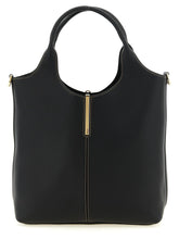 Tod’s Black Calfskin Tote Bag