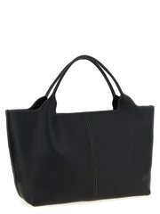 Tod’s Black Calfskin Tote Bag