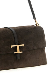 Tod’s Brown Calfskin Shoulder Bag