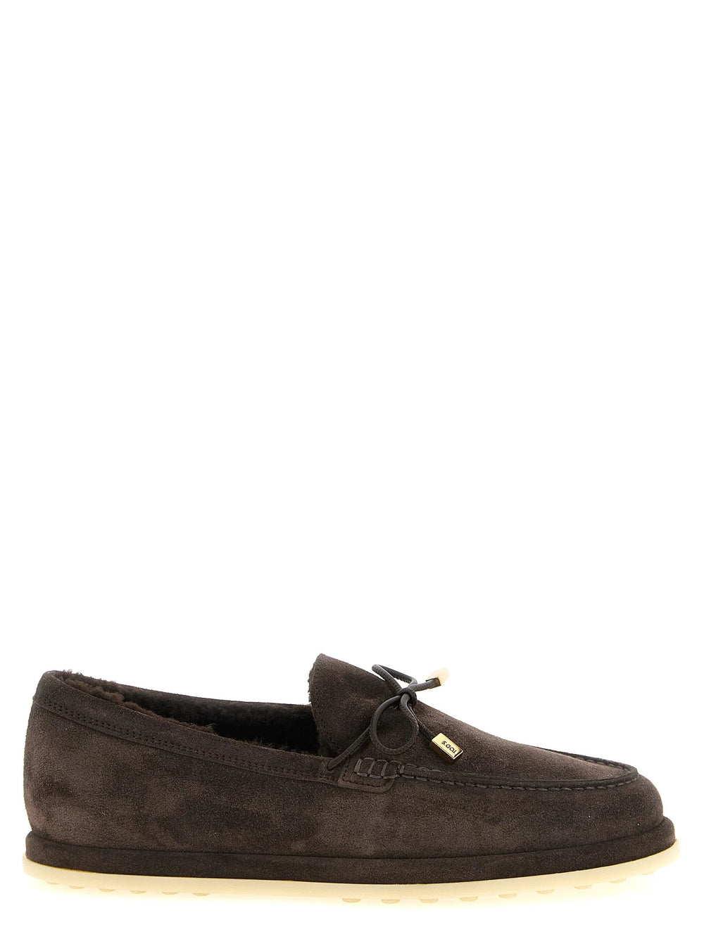 Tod’s Brown Calfskin Slip-On Loafers - EU37/US7