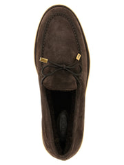 Tod’s Brown Calfskin Slip-On Loafers - EU37/US7