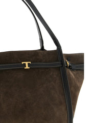 Tod’s Brown Calfskin Tote Bag