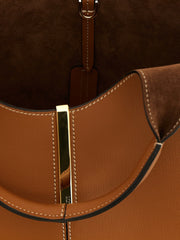 Tod’s Brown Calfskin Tote Bag