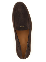 Tod’s Brown Goatskin Slip-On Loafers - EU37/US7