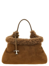 Tod’s Brown Merino Wool Handbag