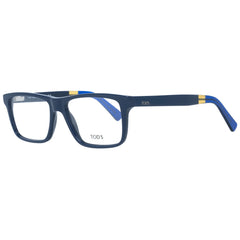 Tod’s Chic Blue Rectangular Men’s Eyewear - Eyeglasses
