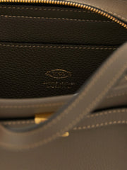 Tod’s Gray Calfskin Tote Bag