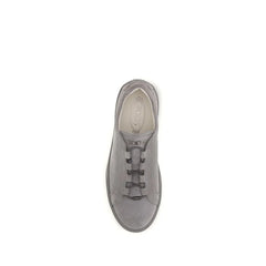 Tod’s Gray Rubber Low Top Sneakers