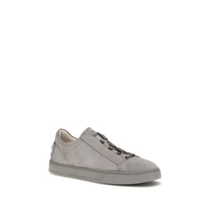 Tod’s Gray Rubber Low Top Sneakers