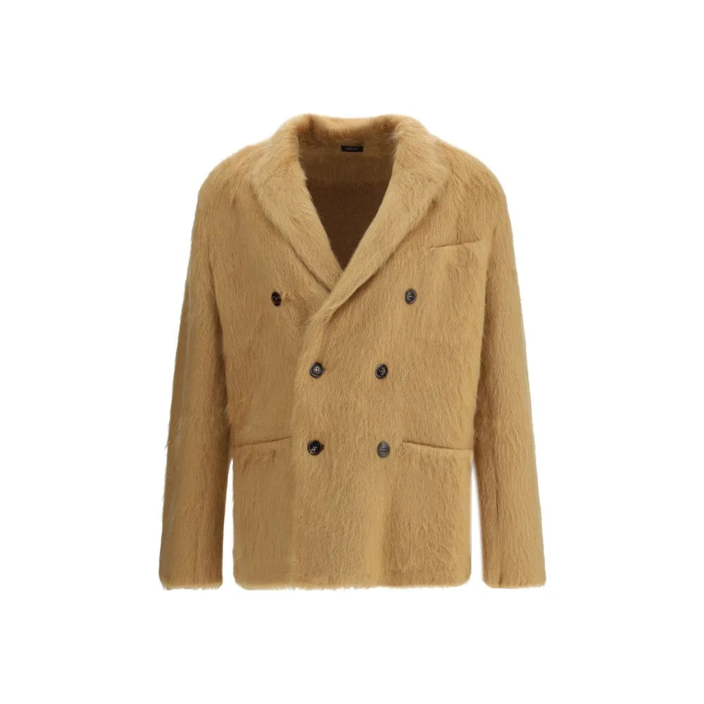 Tom Ford Beige Cashmere Coat - IT50 | L