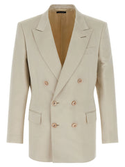Tom Ford Beige Cotton Blazer - XXL