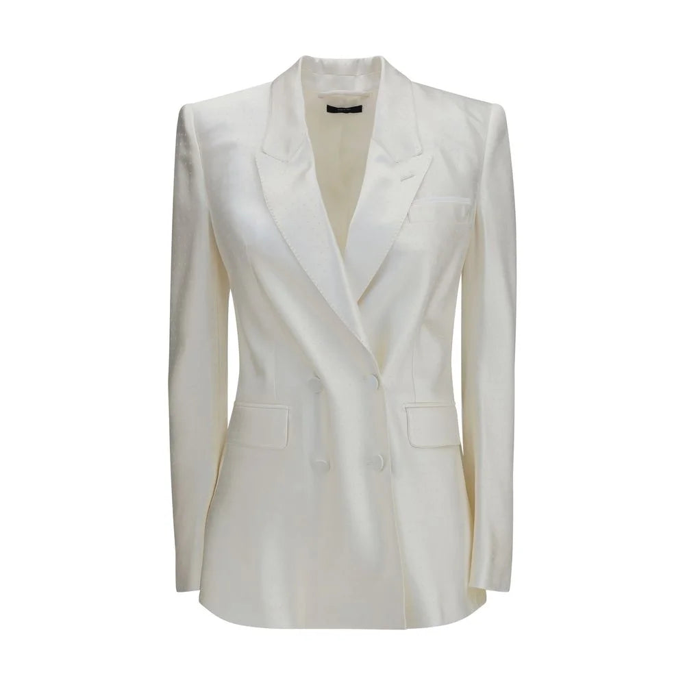Tom Ford Beige Viscose Blazer - IT36 | XS