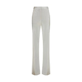 Pantaloni drepți Tom Ford bej din viscoză - IT36 | XS