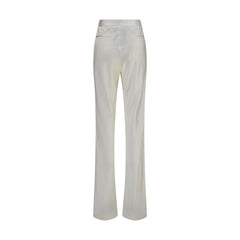 Tom Ford Beige Viscose Dress Pants - IT36 | XS