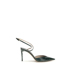Tom Ford Bicolor Calf Leather Bos Taurus High Heel Pumps