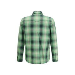 Tom Ford Bicolor Cotton Pattern Shirt