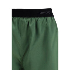 Tom Ford Bicolor Silk Bermuda Shorts