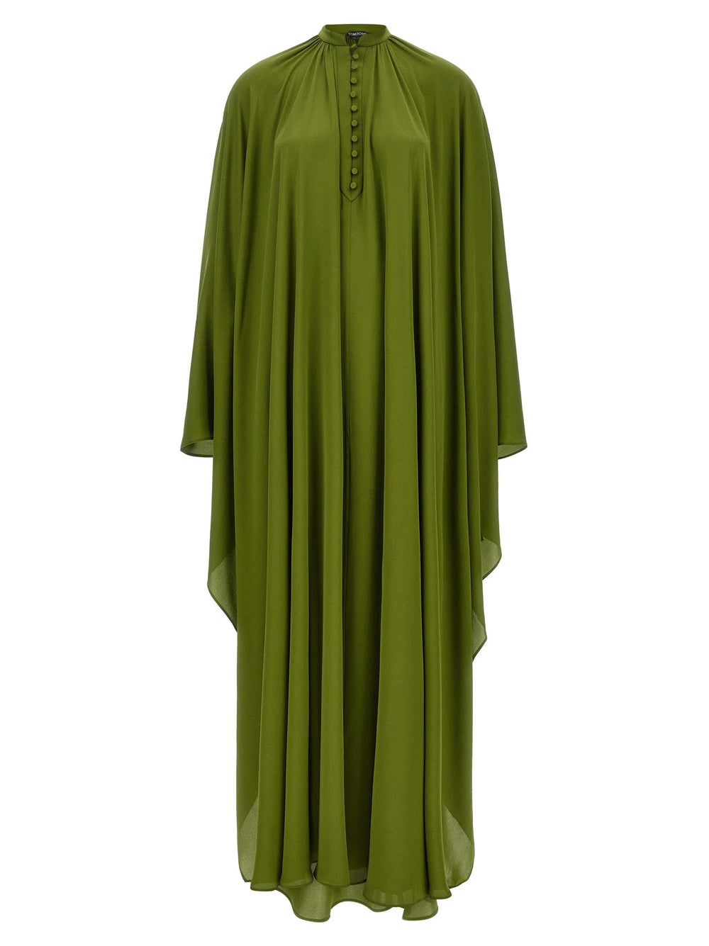 Tom Ford Bicolor Silk Long Dress - One Size