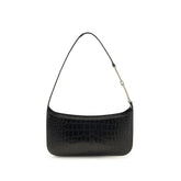 Tom Ford Black Calf Leather Bos Taurus Shoulder Bag