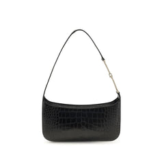 Tom Ford Black Calf Leather Bos Taurus Shoulder Bag