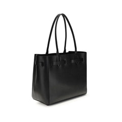 Tom Ford Black Calf Leather Bos Taurus Shoulder Bag - Shoulder Bags