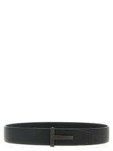 Tom Ford Black Calfskin Belt
