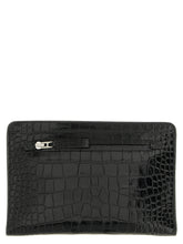 Tom Ford Black Calfskin Clutch Bag