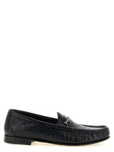 Tom Ford Black Calfskin Slip-On Loafers