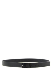 Tom Ford Black Calfskin Thin Belt