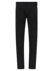 Tom Ford Black Cotton Straight-Leg Jeans