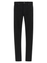Tom Ford Black Cotton Straight-Leg Jeans