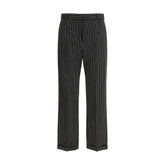 Tom Ford Black Fleece Wool Chino Pants - IT36 | XS