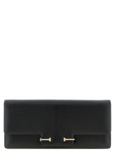 Sac bandoulière en peau de chèvre noir Tom Ford