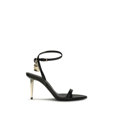 Tom Ford Black Goatskin Stiletto Heel Sandals - EU36/US6